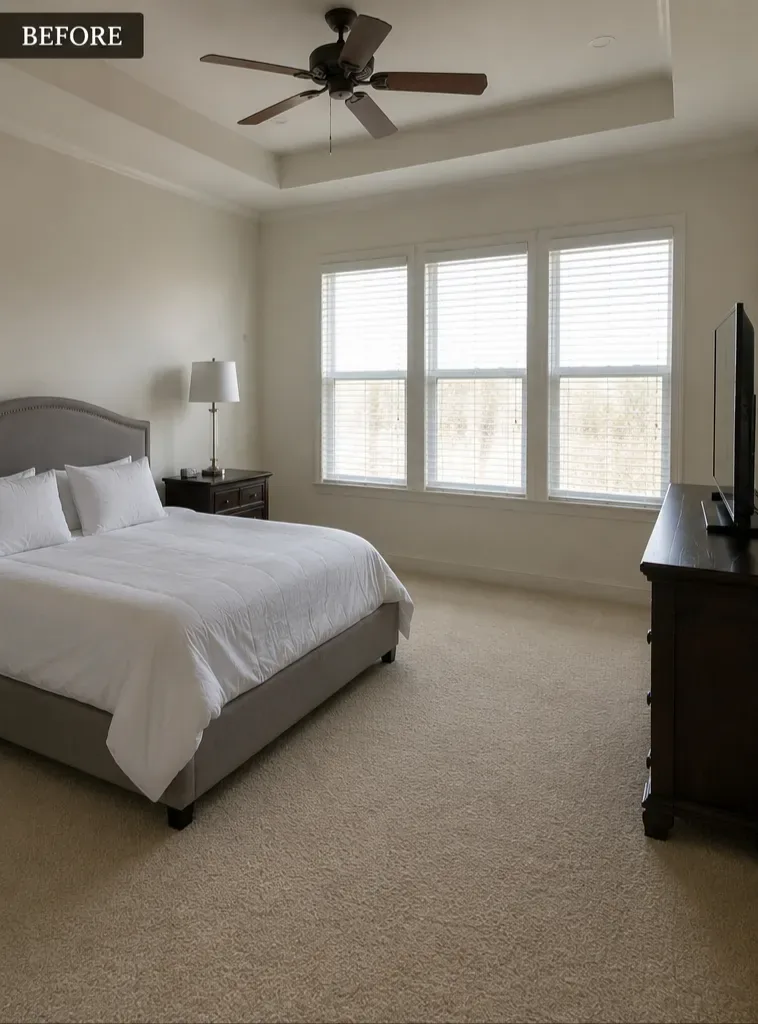 Bedroom before redesign